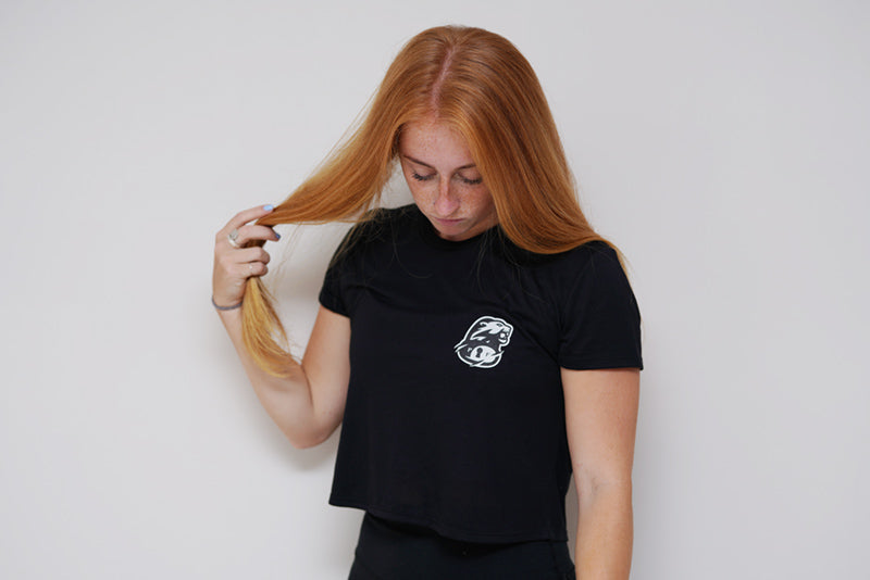 Keep It Locked-Ladies’ Flowy Cropped T-Shirts