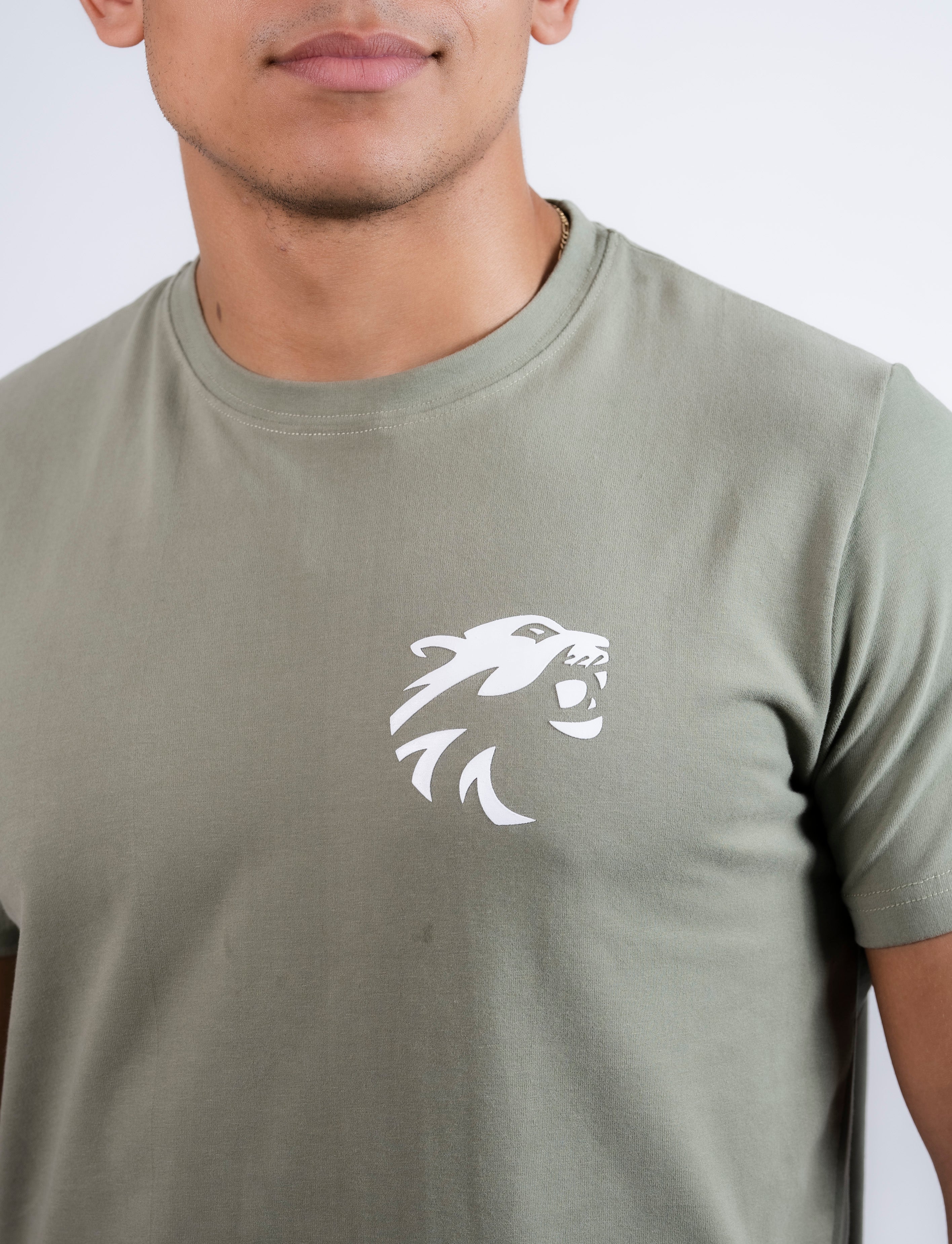 Authentic Army Green Lifestyle T-Shirt