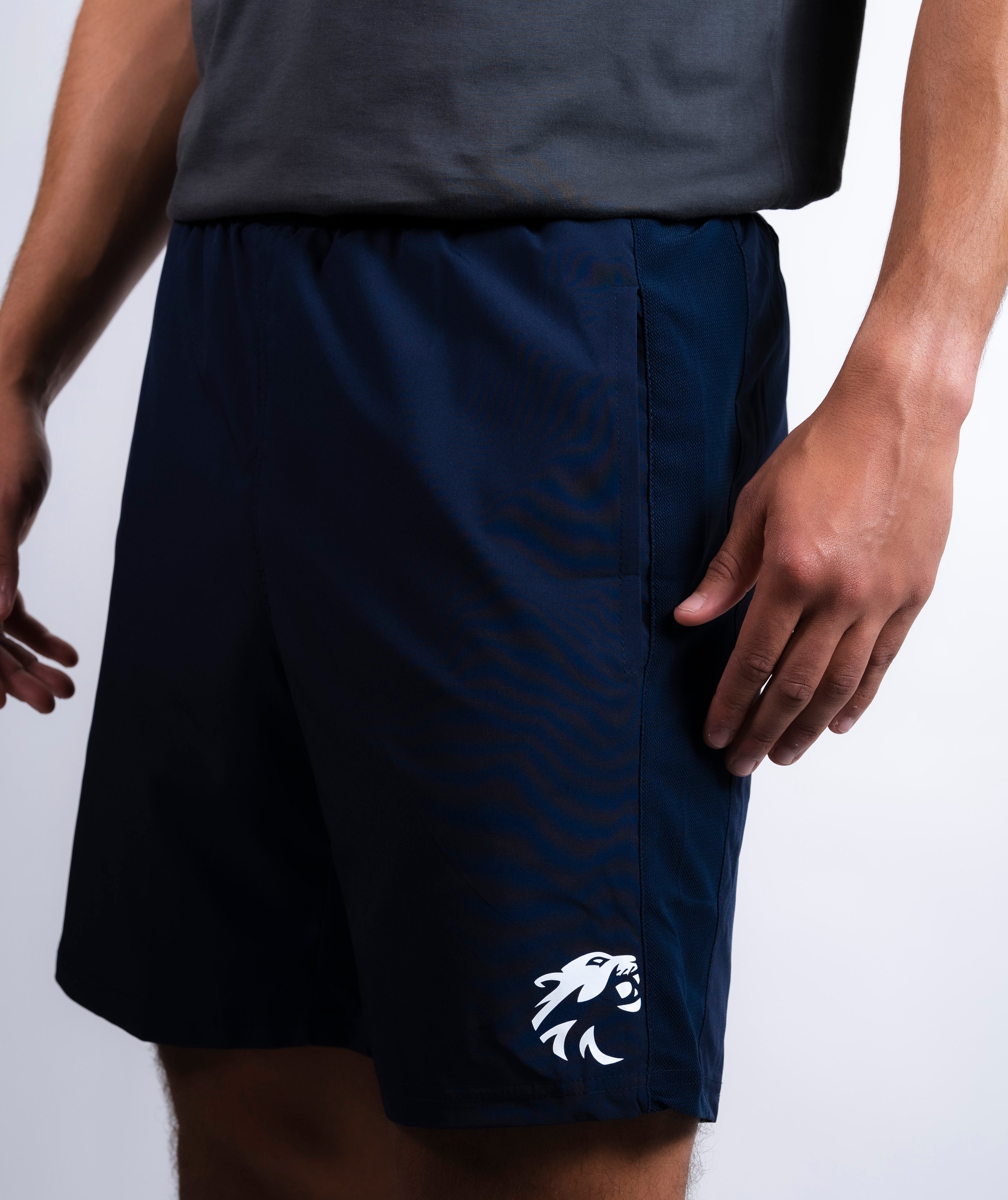 Authentic Navy Blue Performance Shorts